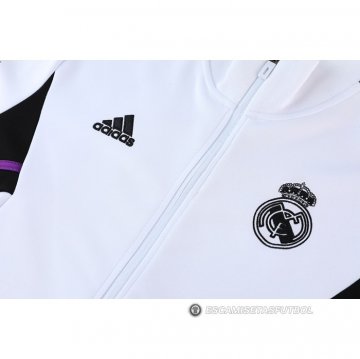 Chandal de Chaqueta del Real Madrid 22-23 Blanco