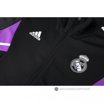 Chandal de Chaqueta del Real Madrid 22-23 Negro
