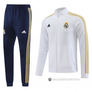 Chandal de Chaqueta del Real Madrid 23-24 Blanco