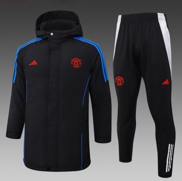 Chandal de Invierno del Manchester United 24-25 Negro