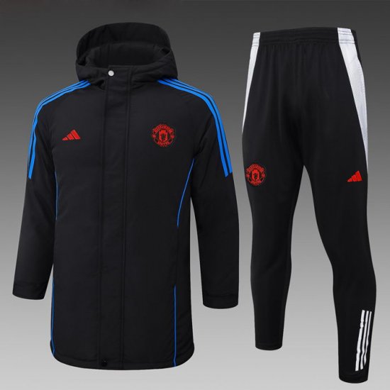 Chandal de Invierno del Manchester United 24-25 Negro - Haga un click en la imagen para cerrar