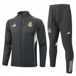 Chandal de Rompevientos del Real Madrid 25-26 Gris Verde