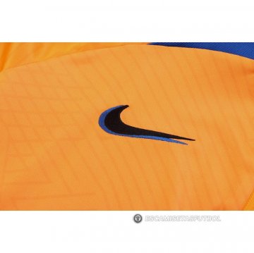 Chandal de Sudadera del Barcelona 2022-23 Naranja