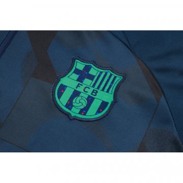 Chandal de Sudadera del Barcelona Nino 2023-2024 Azul