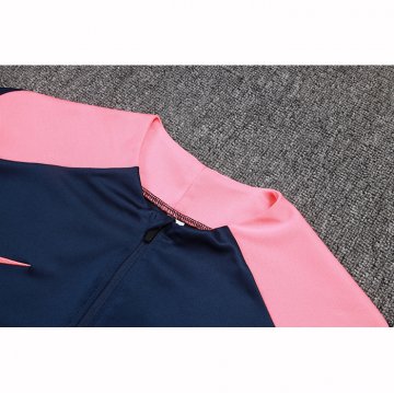 Chandal de Sudadera del Barcelona Nino 25-26 Azul Rosa