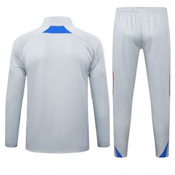 Chandal de Sudadera del Bayern Munich Nino 25-26 Gris