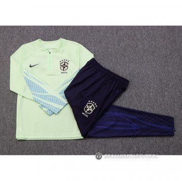 Chandal de Sudadera del Brasil 2022-23 Verde