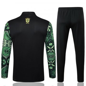 Chandal de Sudadera del Brasil Jesus 24-25 Verde
