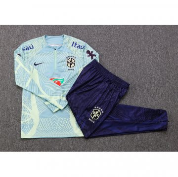 Chandal de Sudadera del Brasil Nino 22-23 Verde