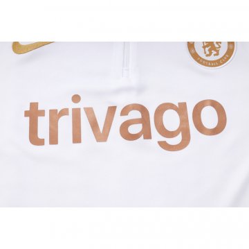Chandal de Sudadera del Chelsea Nino 23-24 Blanco