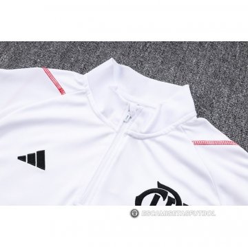 Chandal de Sudadera del Flamengo 23-24 Blanco