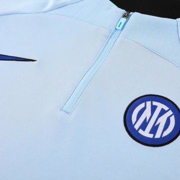 Chandal de Sudadera del Inter Milan 23-24 Azul Claro
