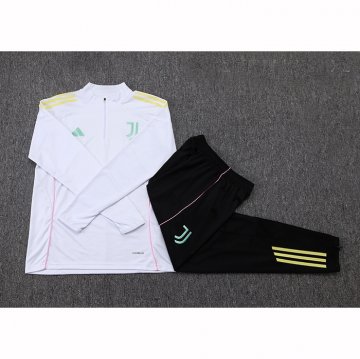 Chandal de Sudadera del Juventus Nino 25-26 Blanco