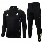 Chandal de Sudadera del Juventus Nino 25-26 Negro