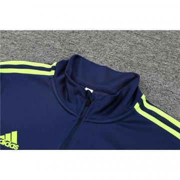 Chandal de Sudadera del Manchester United 22-23 Azul y Verde