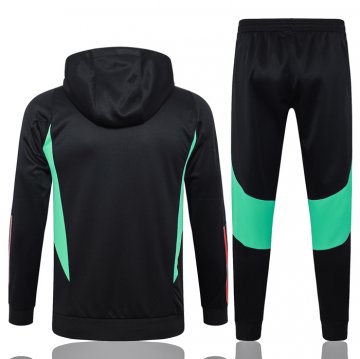 Chandal de Sudadera del Manchester United 23-24 Negro y Rojo