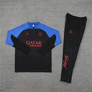 Chandal de Sudadera del Paris Saint-Germain Jordan 2022-23 Negro