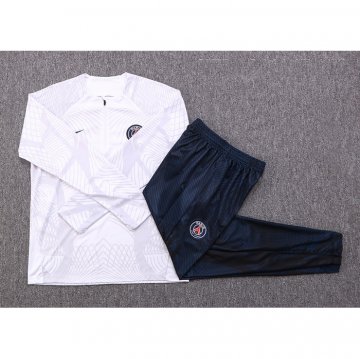 Chandal de Sudadera del Paris Saint-Germain Nino 2022-23 Blanco