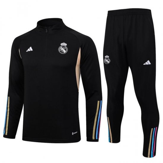 Chandal de Sudadera del Real Madrid 2023-24 Negro - Haga un click en la imagen para cerrar