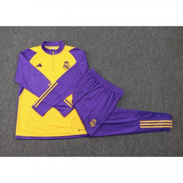 Chandal de Sudadera del Real Madrid 23-24 Amarillo