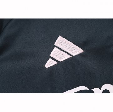 Chandal de Sudadera del Real Madrid Nino 25-26 Gris Oscuro