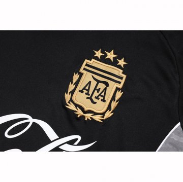 Chandal del Argentina Manga Corta 25-26 Negro - Pantalon Corto