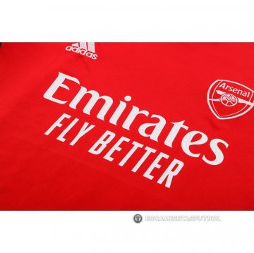 Chandal del Arsenal Manga Corta 22-23 Rojo