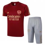 Chandal del Arsenal Manga Corta 23-24 Rojo - Pantalon Corto