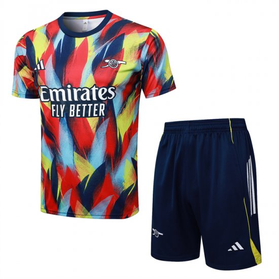 Chandal del Arsenal Manga Corta 25-26 Multicolor - Pantalon Corto - Haga un click en la imagen para cerrar