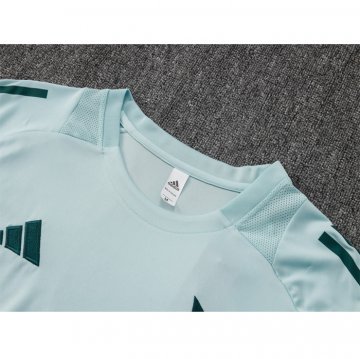 Chandal del Cruzeiro Manga Corta 24-25 Verde Pantalon Corto