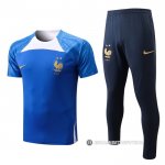 Chandal del Francia Manga Corta 22-23 Azul