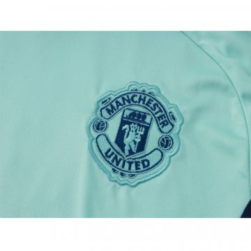 Chandal del Manchester United Manga Corta 24-25 Verde - Pantalon Corto
