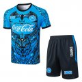 Chandal del Napoli Manga Corta 25-26 Azul - Pantalon Corto