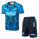 Chandal del Napoli Manga Corta 25-26 Azul - Pantalon Corto
