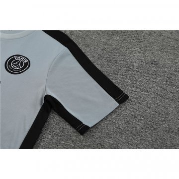 Chandal del Paris Saint-Germain Jordan Manga Corta 23-24 Gris - Pantalon Corto