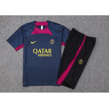 Chandal del Paris Saint-Germain Manga Corta 23-24 Azul - Pantalon Corto