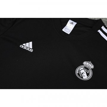 Chandal del Real Madrid Manga Corta 22-23 Negro y Purpura - Pantalon Corto