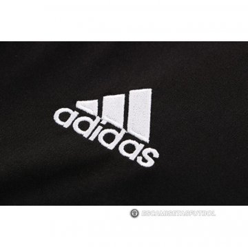 Chandal del Real Madrid Manga Corta 22-23 Negro y Purpura