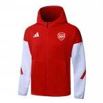 Chaqueta con Capucha del Arsenal 25-26 Rojo
