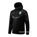 Chaqueta con Capucha del Brasil 22-23 Negro