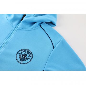 Chaqueta con Capucha del Manchester City 2024-25 Azul