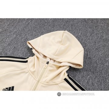 Chaqueta con Capucha del Manchester United 23-24 Amarillo