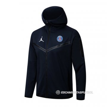 Chaqueta con Capucha del Paris Saint-Germain 22-23 Azul