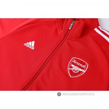 Chaqueta del Arsenal 22-23 Rojo