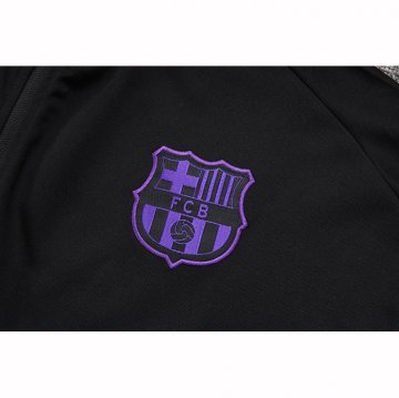 Chaqueta del Barcelona 25-26 Negro Purpura