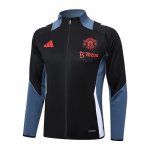 Chaqueta del Manchester United 24-25 Negro y Gris
