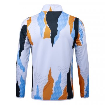 Chaqueta del Real Madrid 24-25 Blanco y Amarillo