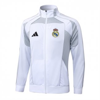 Chaqueta del Real Madrid 25-26 Blanco Gris