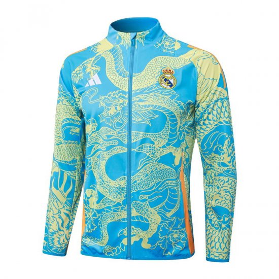 Chaqueta del Real Madrid Dragon 2024-25 Azul - Haga un click en la imagen para cerrar
