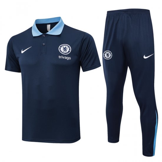Conjunto Polo del Chelsea 2024-25 Azul - Haga un click en la imagen para cerrar